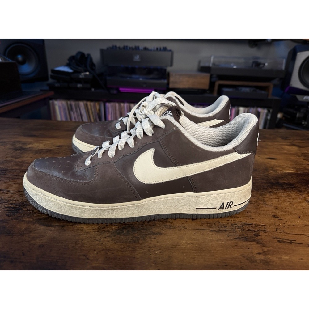 Nike Air Force 1 Low Medium Brown Sail Sz 9.5 Sneaker | 315122-212 | AF1